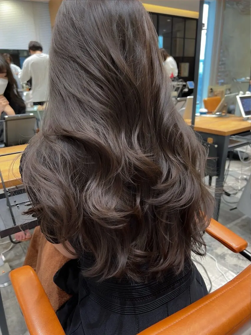 セミロング 映える顔まわり/前髪 特化 💗 ユキマのヘアスタイル