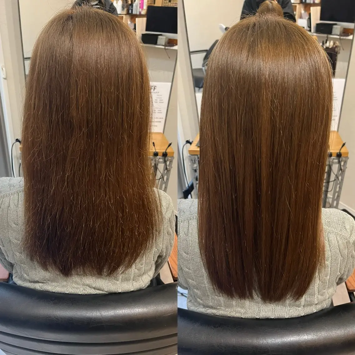 セミロング トリートメント OFF YUYAのヘアスタイル