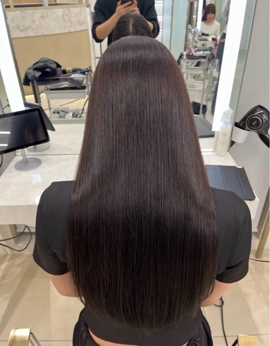 ロング オオタ ユウトのヘアスタイル
