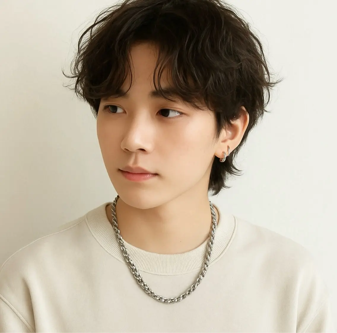 メンズ センターパート Gain池下 レディースのヘアスタイル