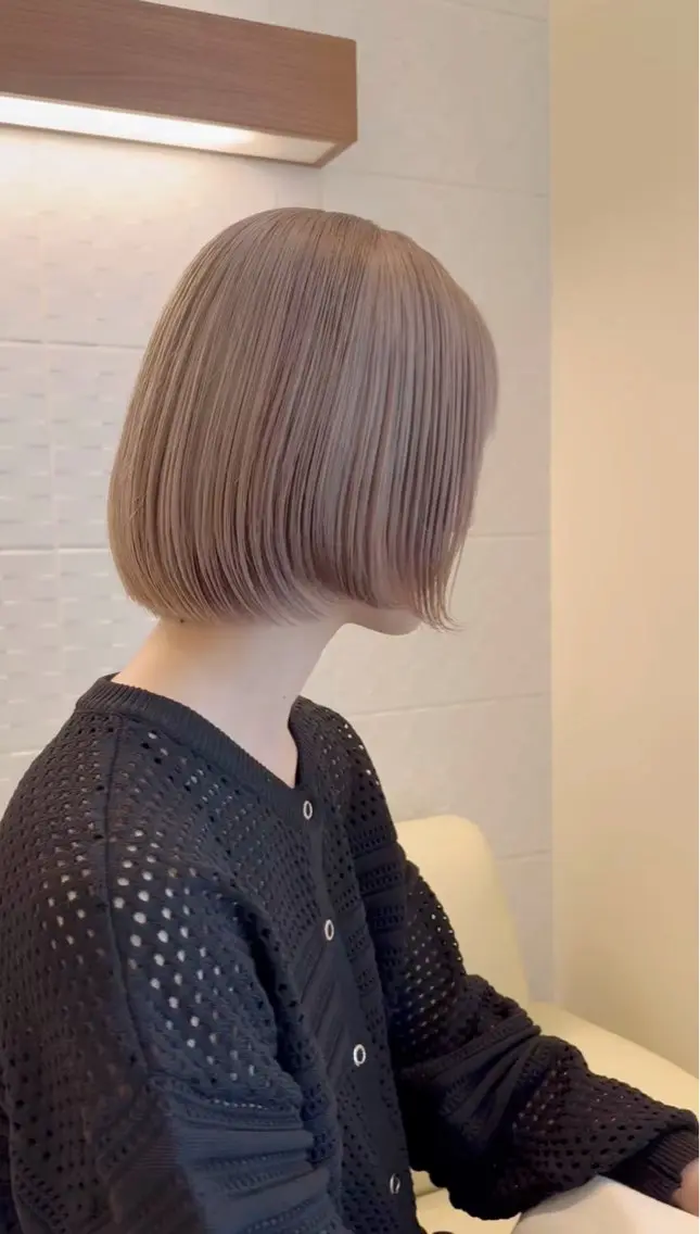 カラー ベージュカラー ミルクティーベージュ ヘアカラー 【ブリーチ特化】金 慶彦のヘアスタイル