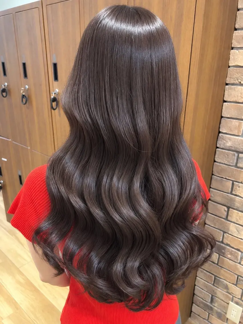 カラー ブラウンカラー NOA福島 RENA🌼のヘアスタイル
