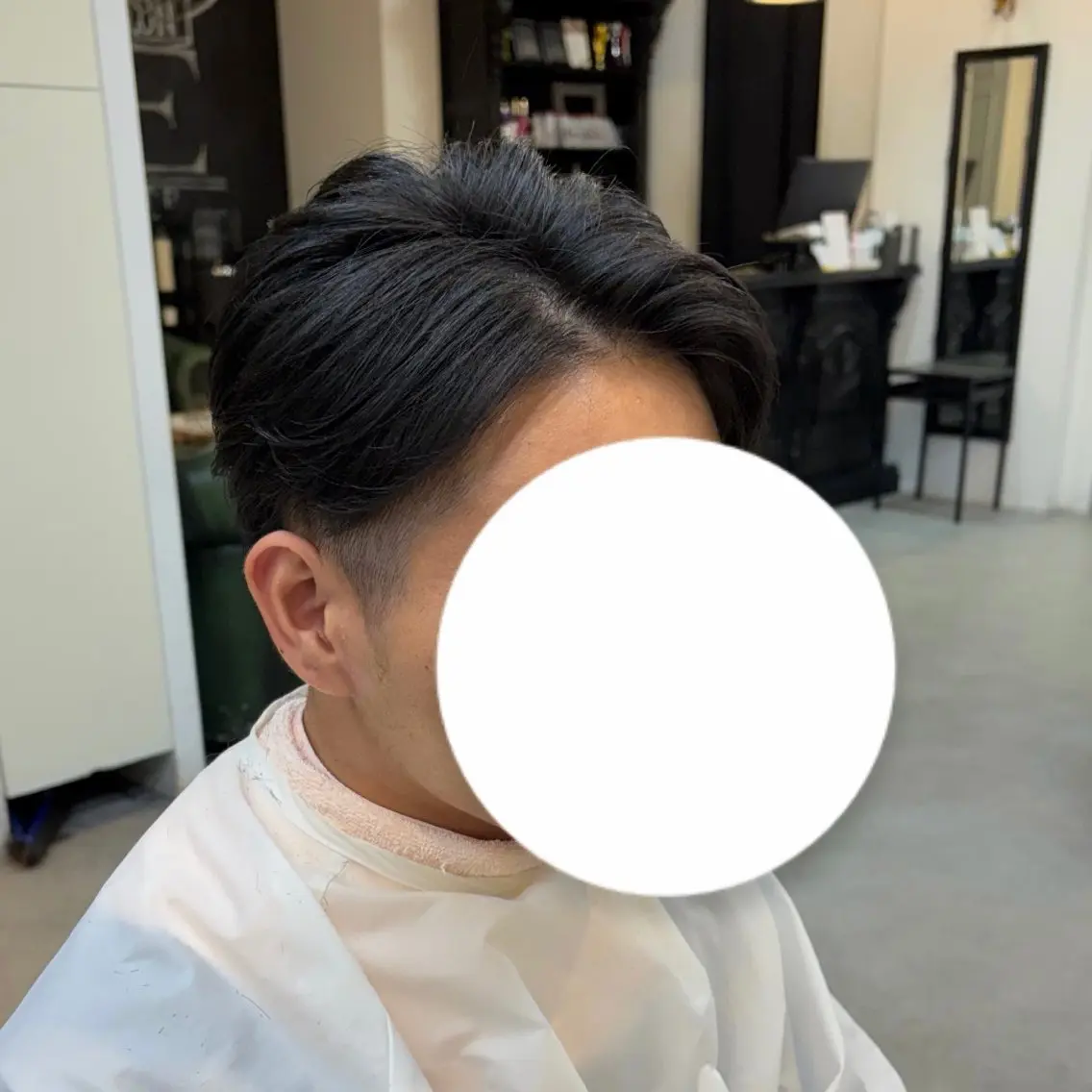 メンズ カット 加茂野 緑のヘアスタイル