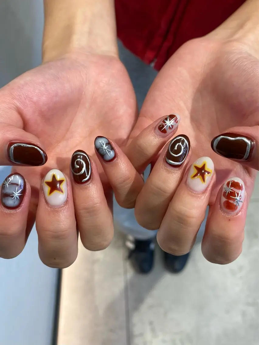 ネイル ハンドネイル ⭐️SORA⭐️ nail★colorのネイルデザイン