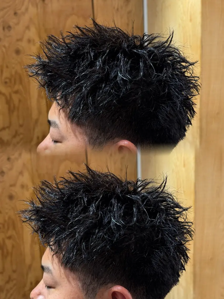 パーマ メンズ パーマ 縮毛矯正モデル募集中 SORAのヘアスタイル