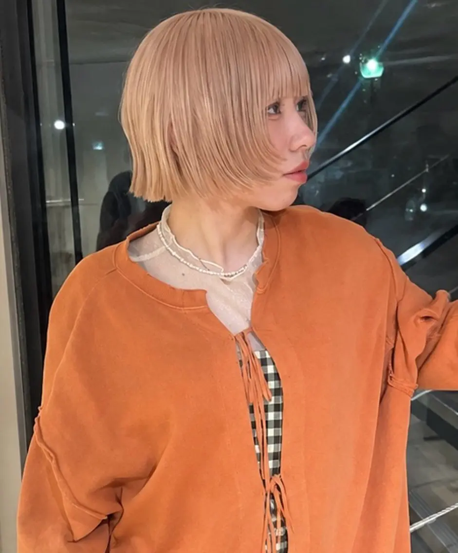 ショート カラー 透明感カラー🫧 Kanaのヘアスタイル