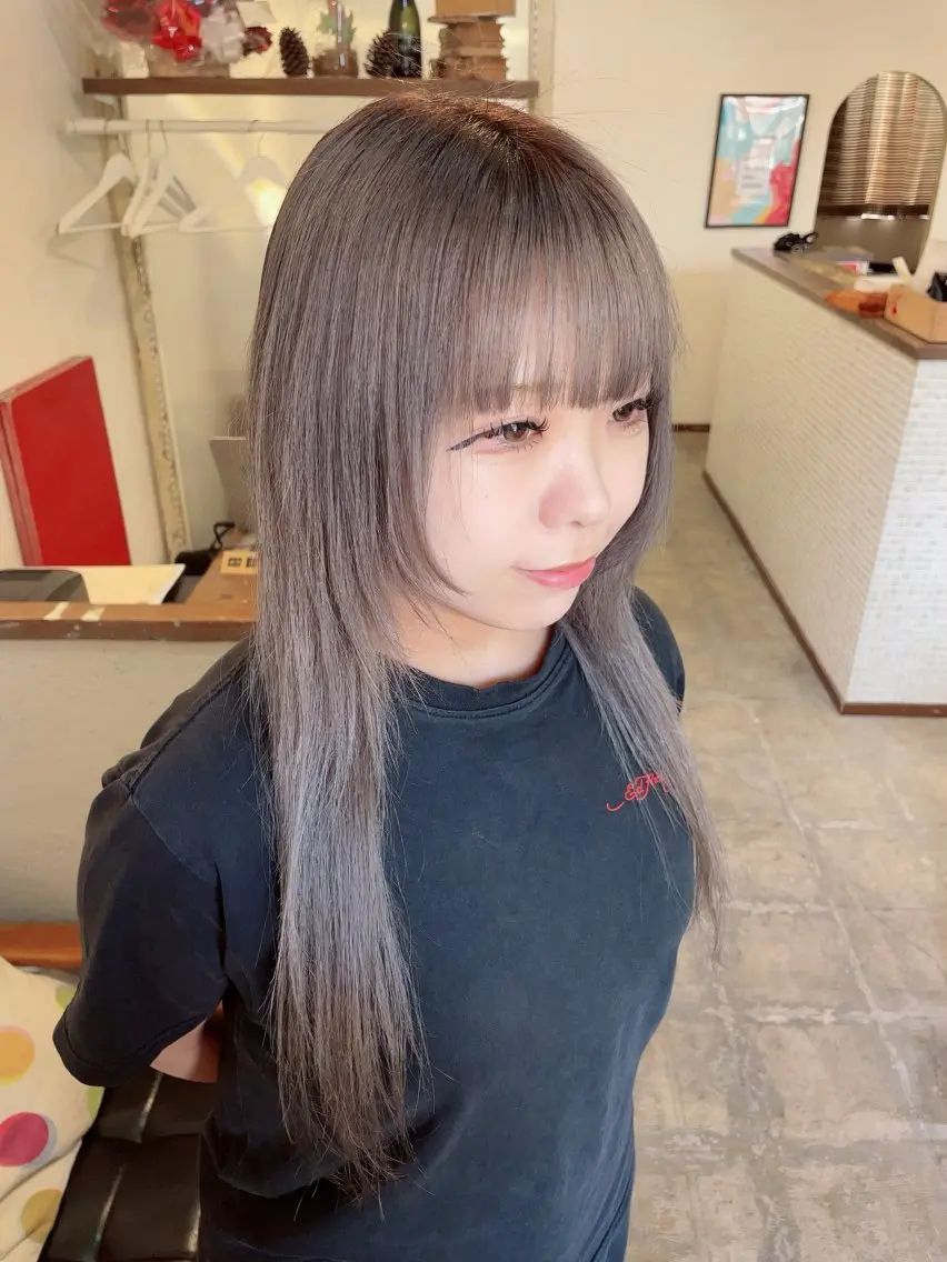 セミロング カラー 🌺MANA🌺 艶カラー🥣💕のヘアスタイル