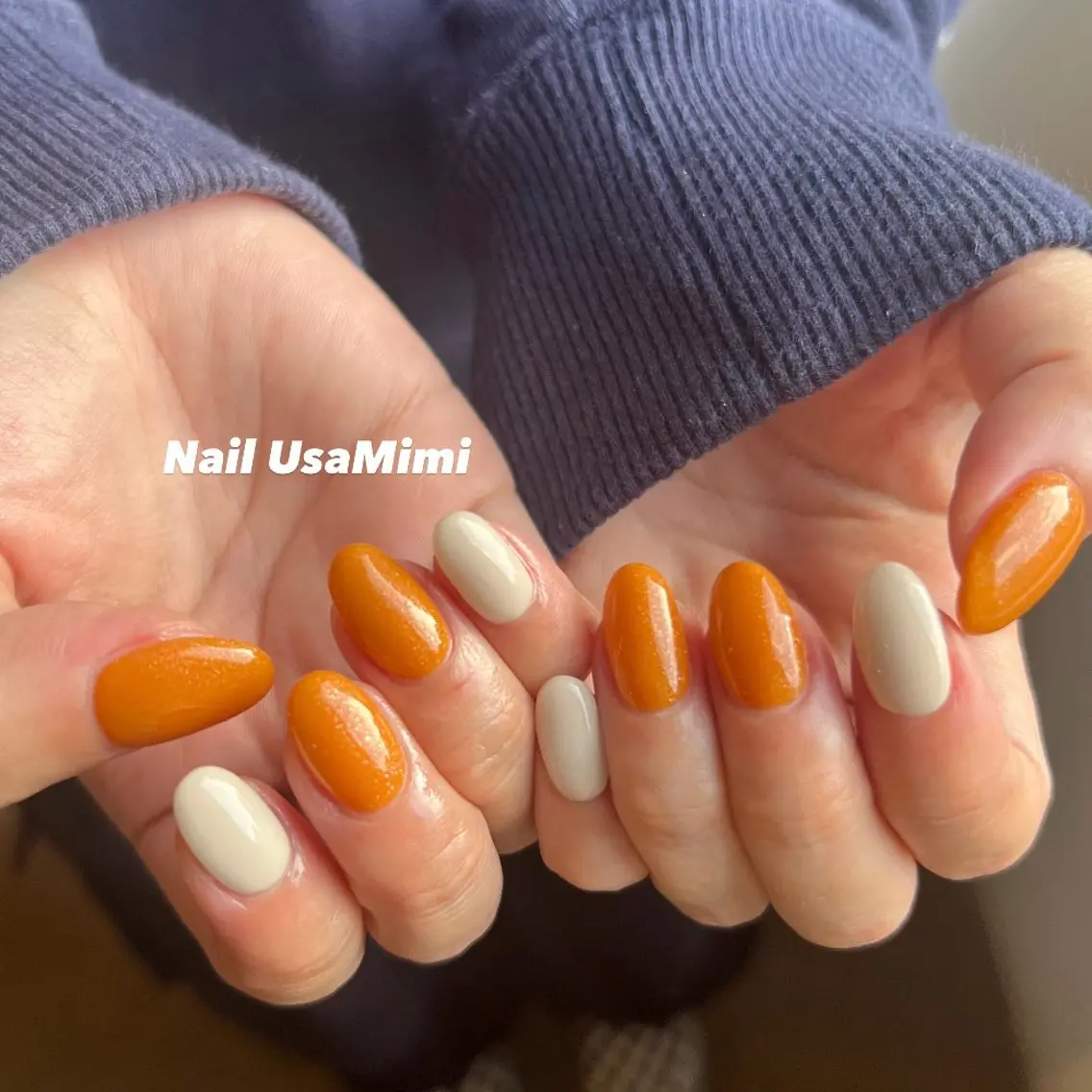 ネイル ジェルネイル マグネットネイル 持ち込み ワンカラーネイル パラジェル 本町ネイルNail UsaMimiのネイルデザイン