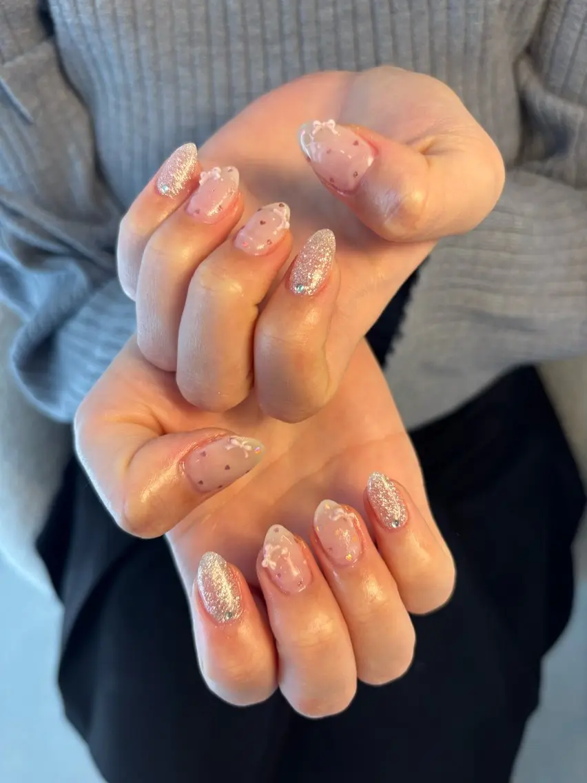 ネイル シンプルネイル 大田原ネイルサロン /uluのネイルデザイン
