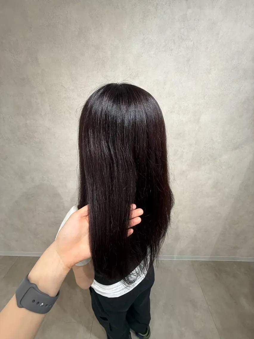 カラー 山村 みはるのヘアスタイル