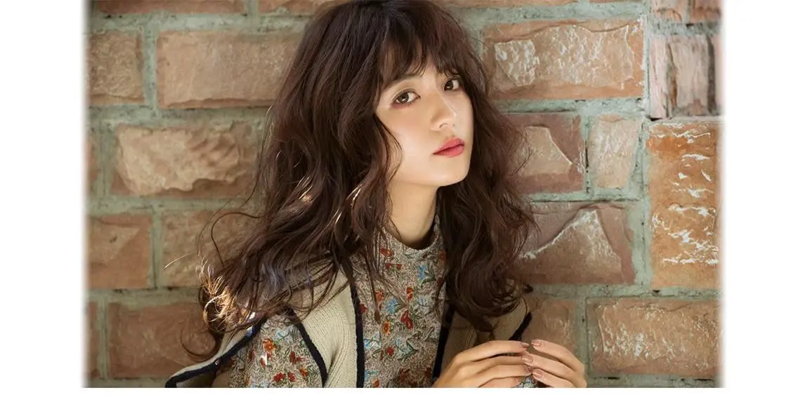 セミロング カラー パーマ ヘアアレンジ カット ヘアカラー トリートメント 大橋 輝久のヘアスタイル
