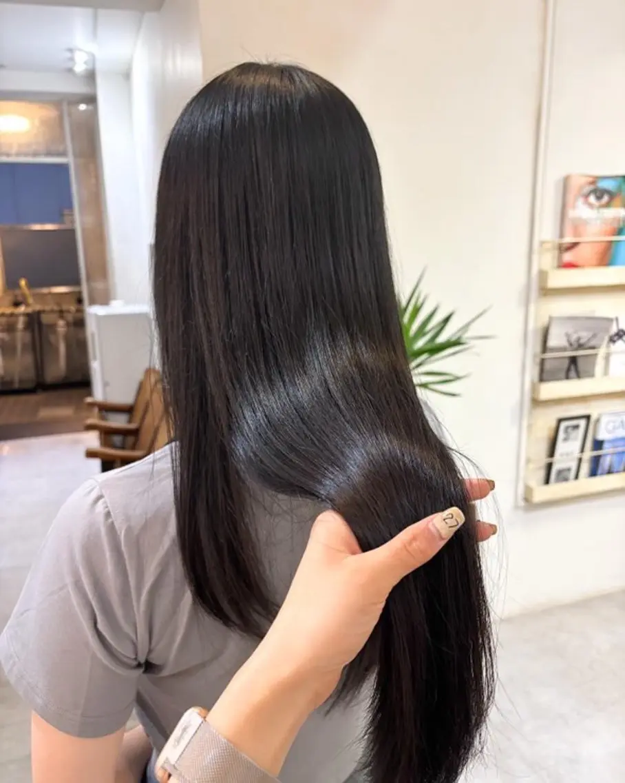 ロング 上野 峻典のヘアスタイル
