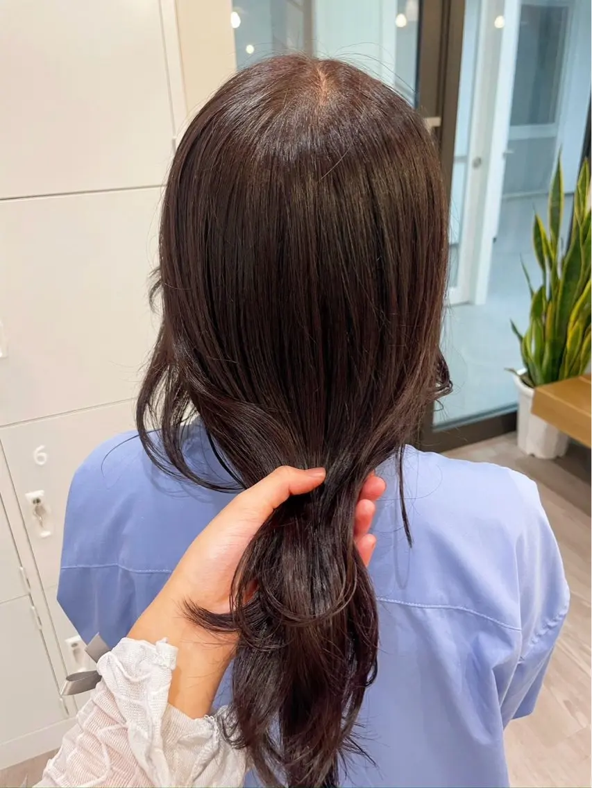 カラー 🫧平塚/透明感 カラーAKARI🍑のヘアスタイル