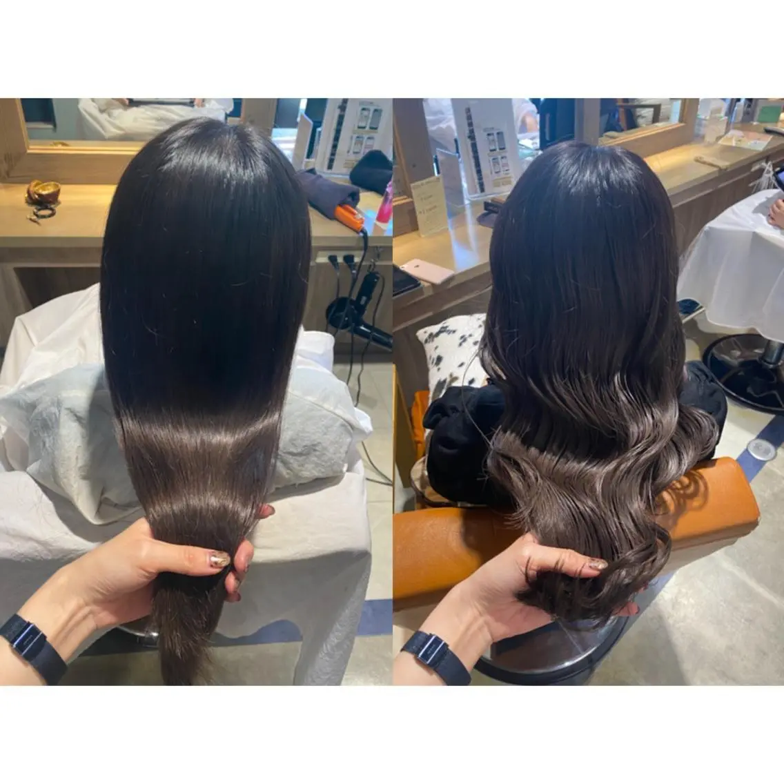カラー ベージュカラー ブリーチ カット ヘアカラー トリートメント 🩵盛れる顔周りヘア EMI🩵のヘアスタイル