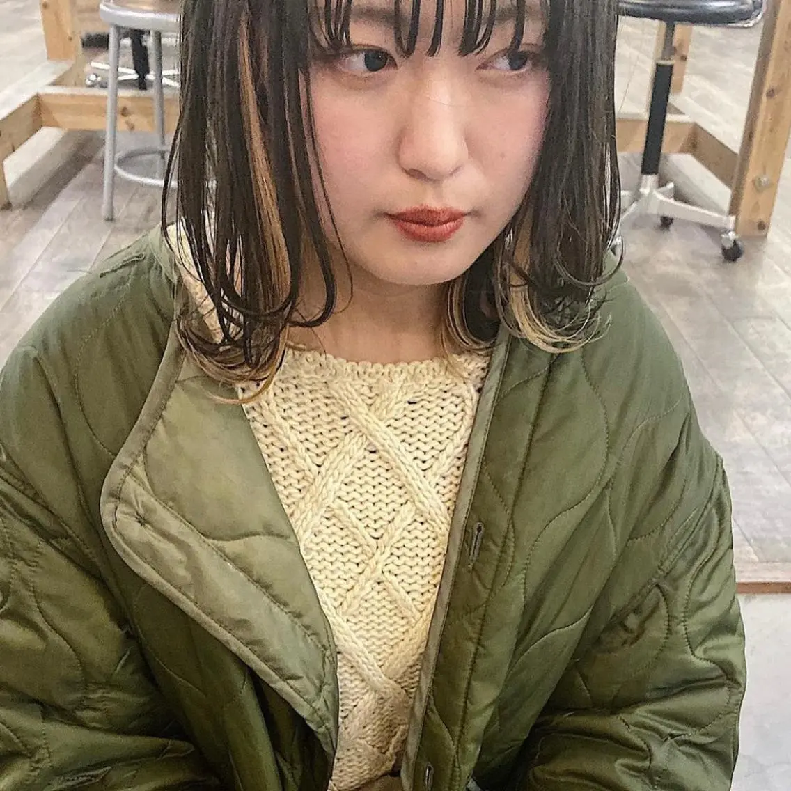 ショート カラー デザインカラー🥂 YUKAのヘアスタイル