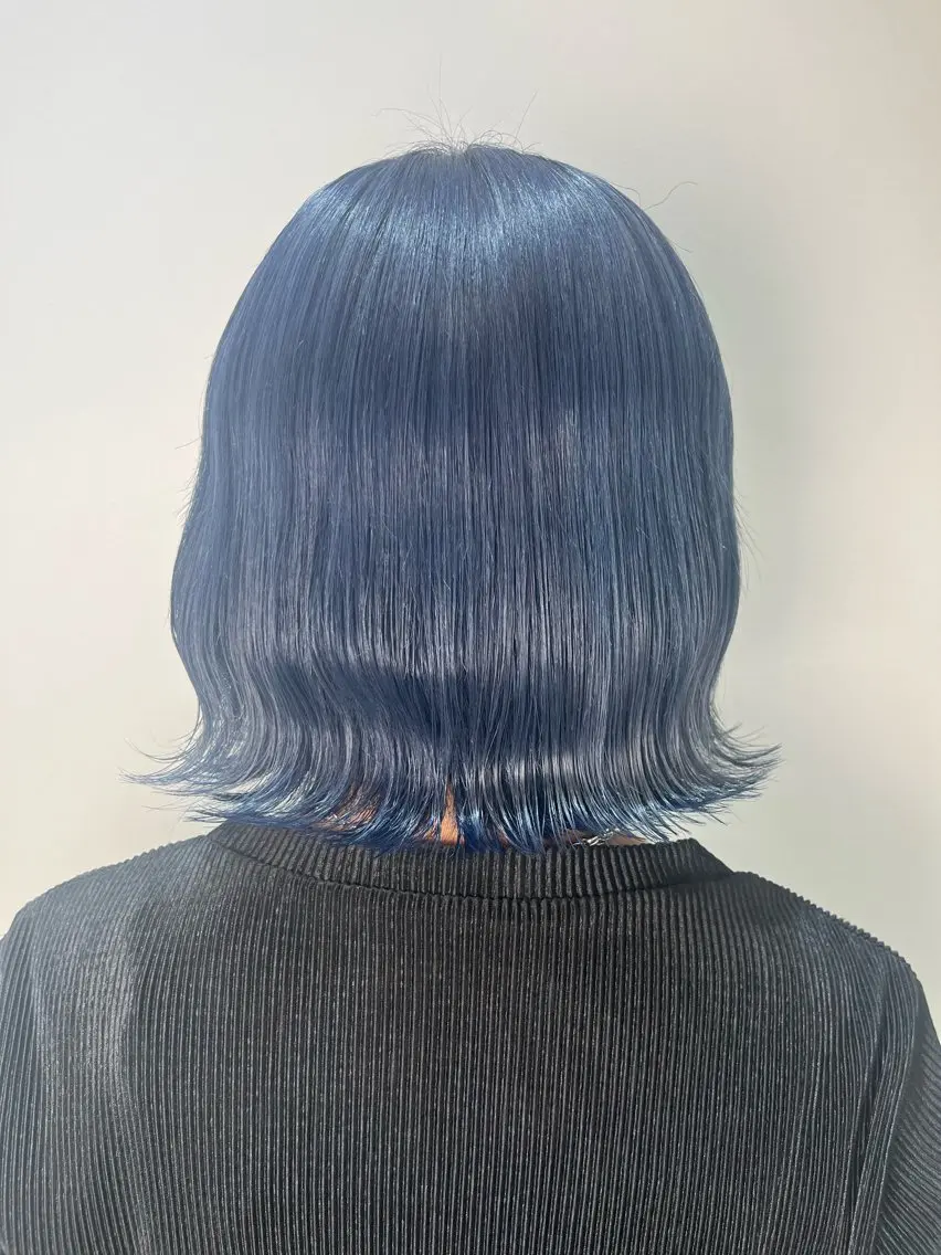 ミディアム ブリーチカラー特化 美容師/𝕐𝕌𝕀のヘアスタイル