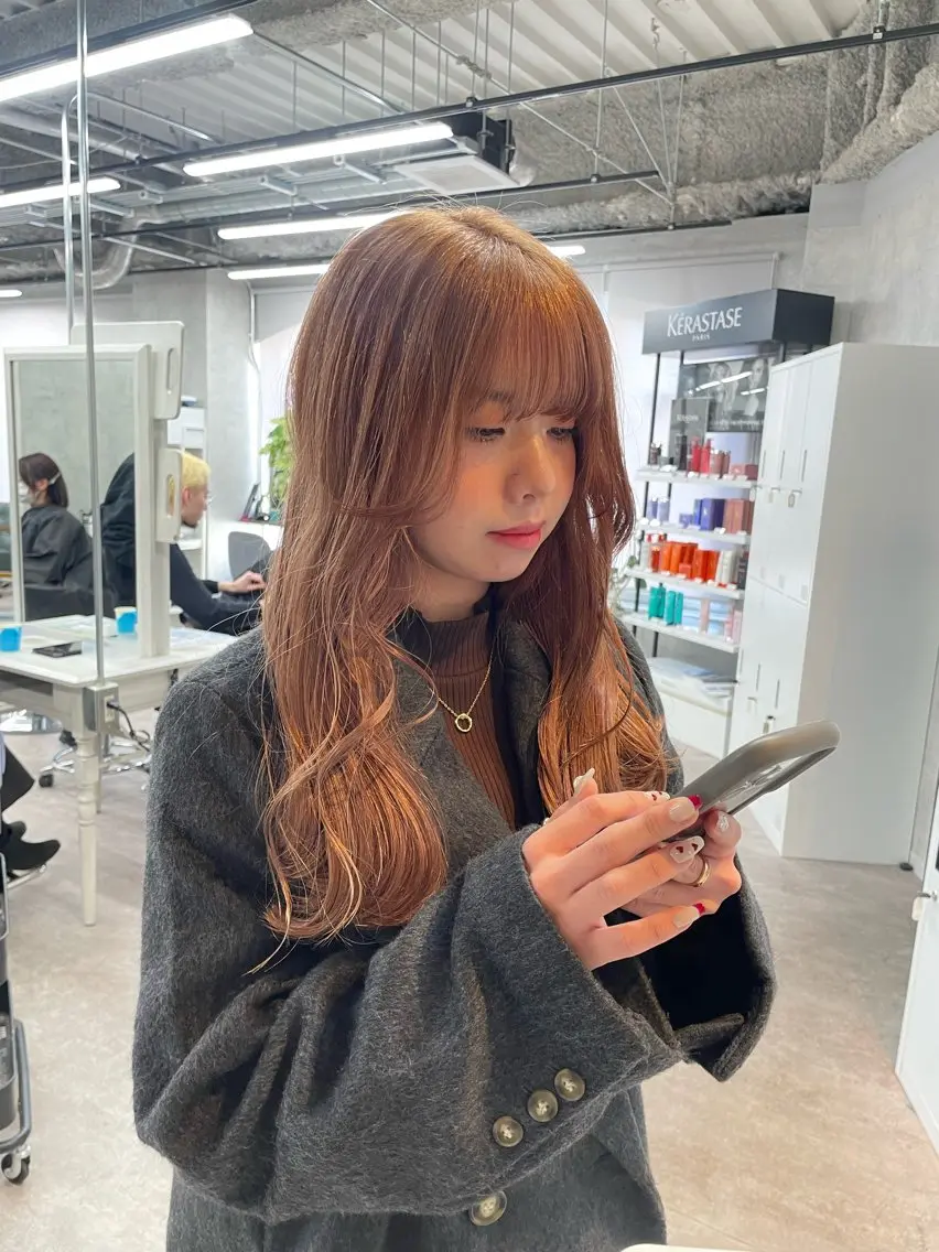 セミロング カラー カット ヘアカラー トリートメント limit🦄店長 髪質改善KOUHEIのヘアスタイル