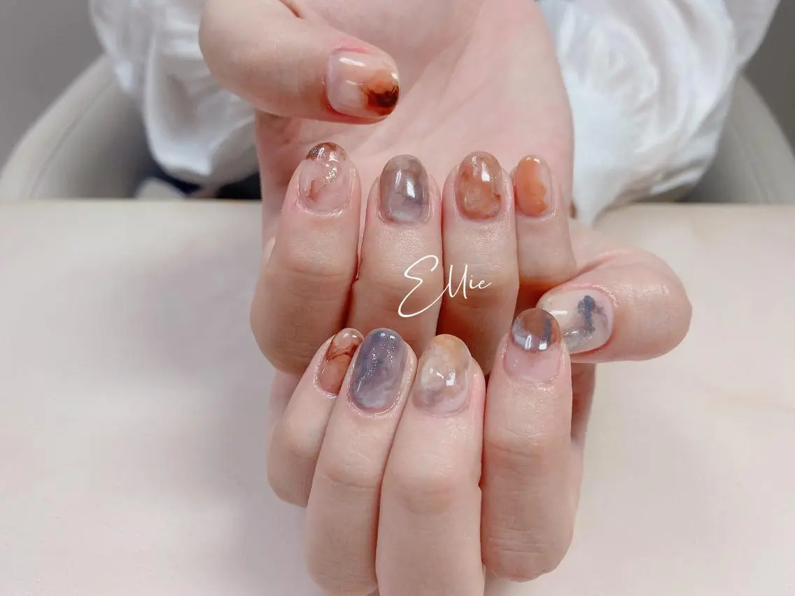 ネイル ハンドネイル ハンドケア 閨匠ビューティサロン 新橋店♡Ellieのネイルデザイン