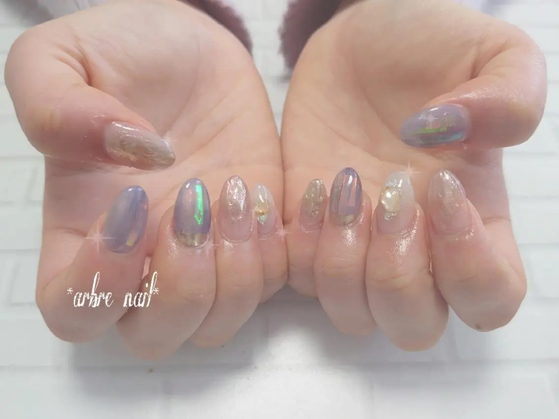 ネイル ✯.。 arbre nail 。✯.のネイルデザイン