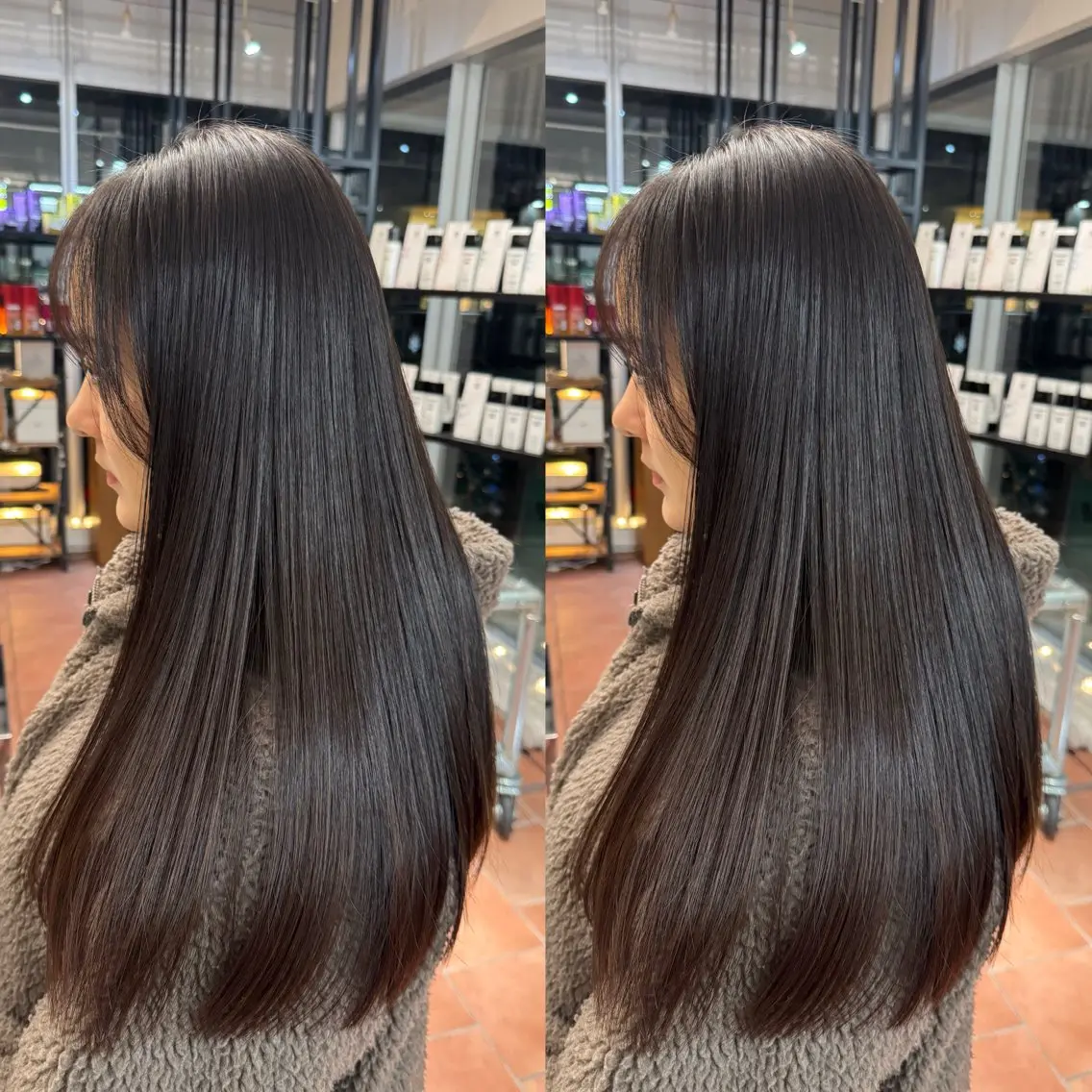 ロング パーマ 縮毛矯正 美髪透明感🫧三澤 廉 M.SLASHのヘアスタイル