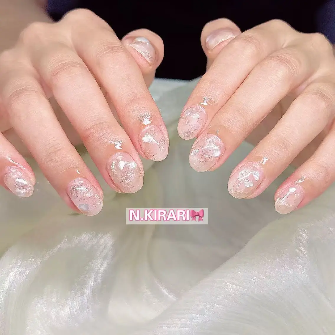 ネイル ハンドネイル ハンドケア 🎀 ユズ 🎀のネイルデザイン