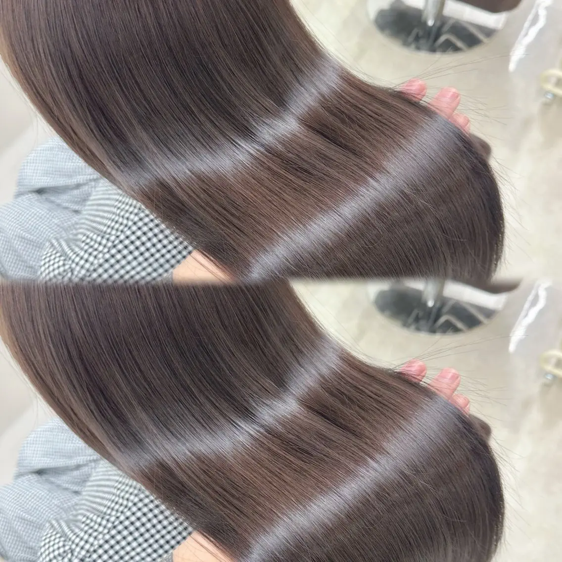【くせ毛の方必見🌟5月限定🌟】うる艶🌟髪質改善美髪ケアコスメストレート+髪質改善トリートメント⭐️の写真