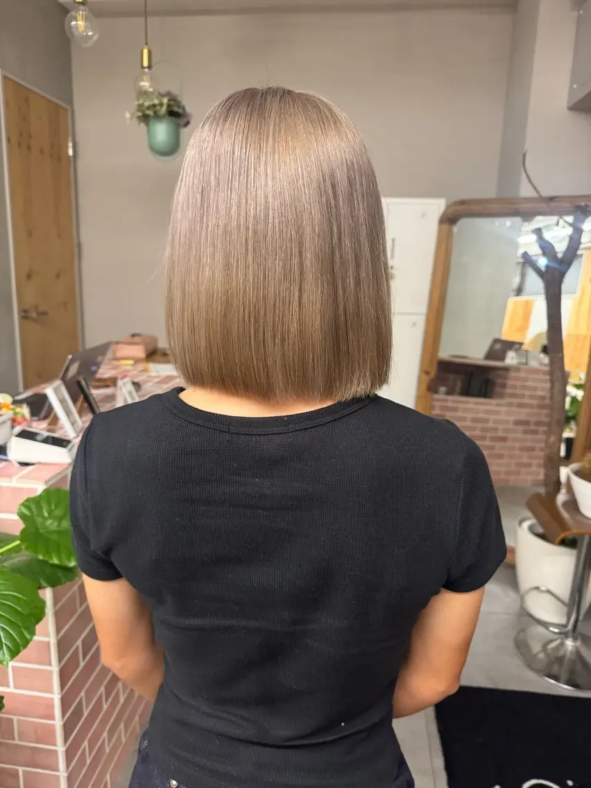 🌙ヘーゼルベージュ レイヤーカット🌙のヘアスタイル