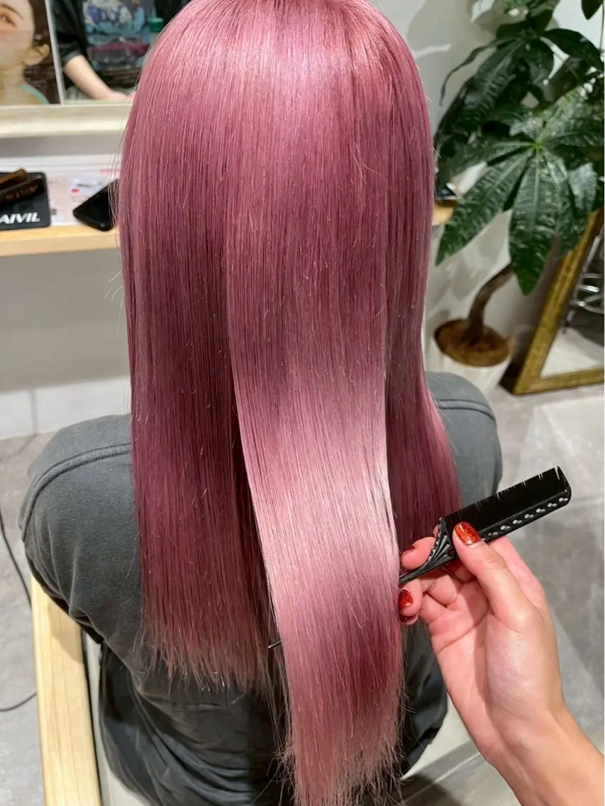 ロング カラー ヘアカラー 🎀aoba🎀 カラーモデル募集中のヘアスタイル