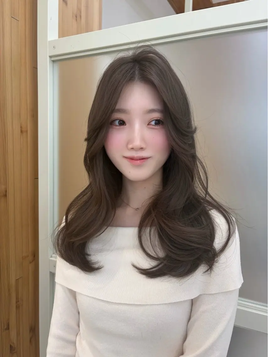 ロング oto🤍×美髪× ゆるふわレイヤーのヘアスタイル