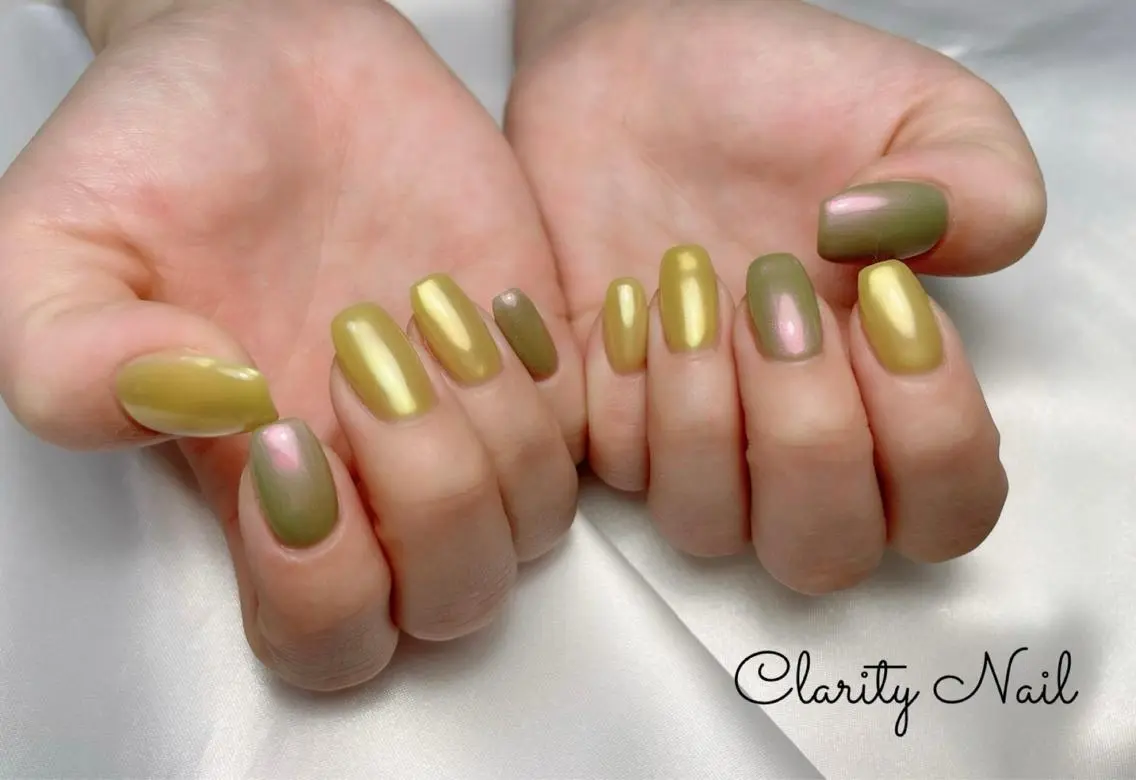 ネイル アートネイル 持ち込み ハンドネイル Clarity Nailのネイルデザイン