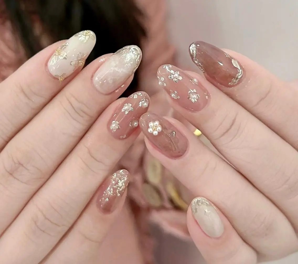 ネイル ハンドネイル By moonネイル 🌷ワンホン/韓国風のネイルデザイン