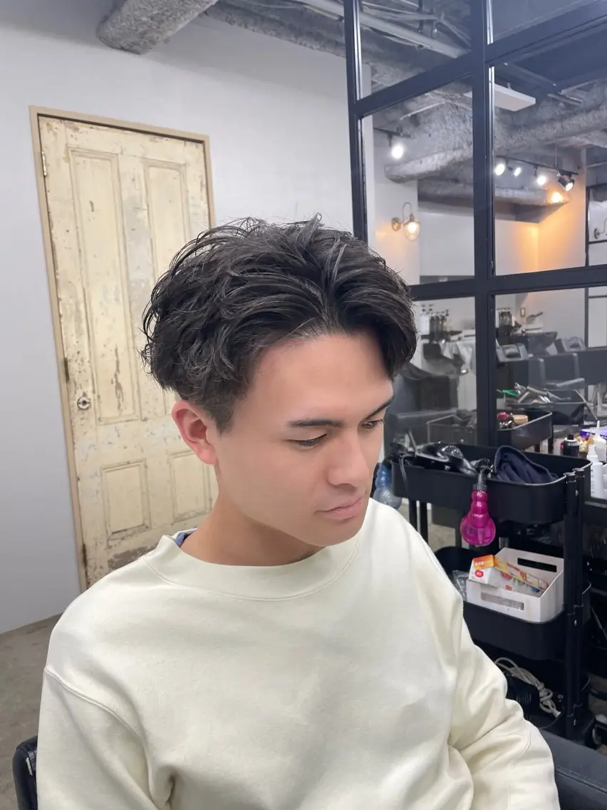【人気No.3】✧🦅メンズカット+パーマ+トリートメント🦅︎✧の写真