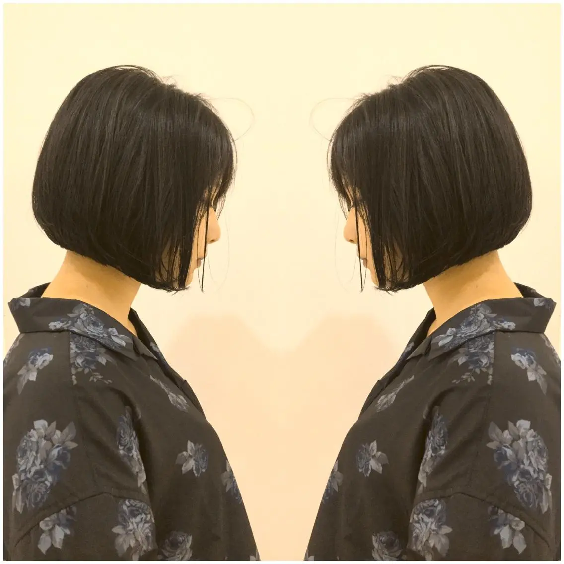 ショート ボブ カット ヘアカラー トリートメント 庄嶋 彩香のヘアスタイル