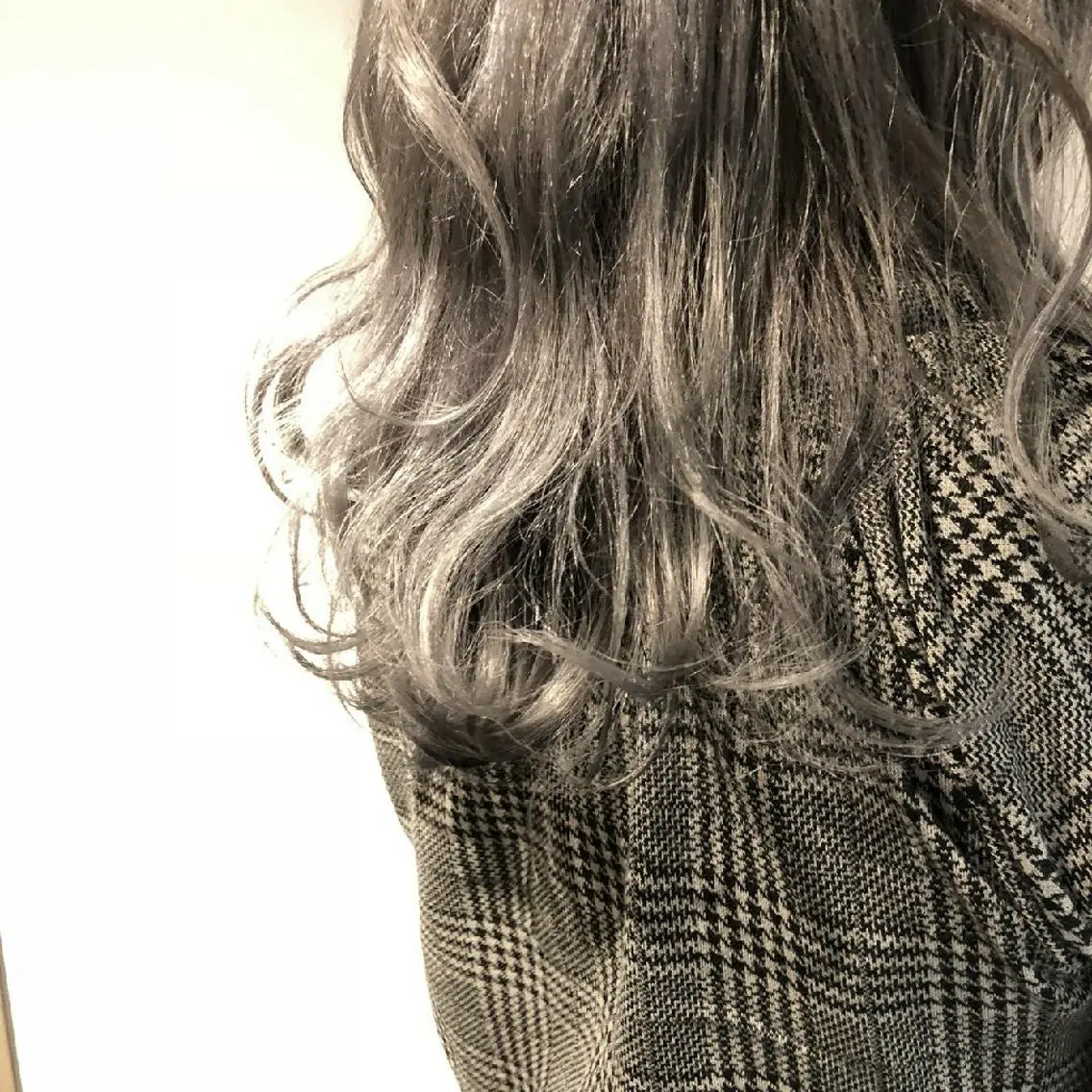 セミロング カラー ブリーチ 透明感カラー ダブルカラー coii コイ【原宿/表参道】のヘアスタイル