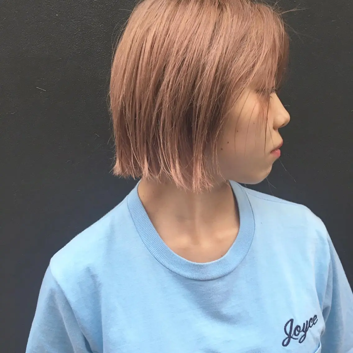 ショート ミディアム セミロング ロング カラー ヘアアレンジ ベージュカラー ピンクカラー ピンクベージュ 外国人風カラー レイヤーカット BLend 渋谷のヘアスタイル
