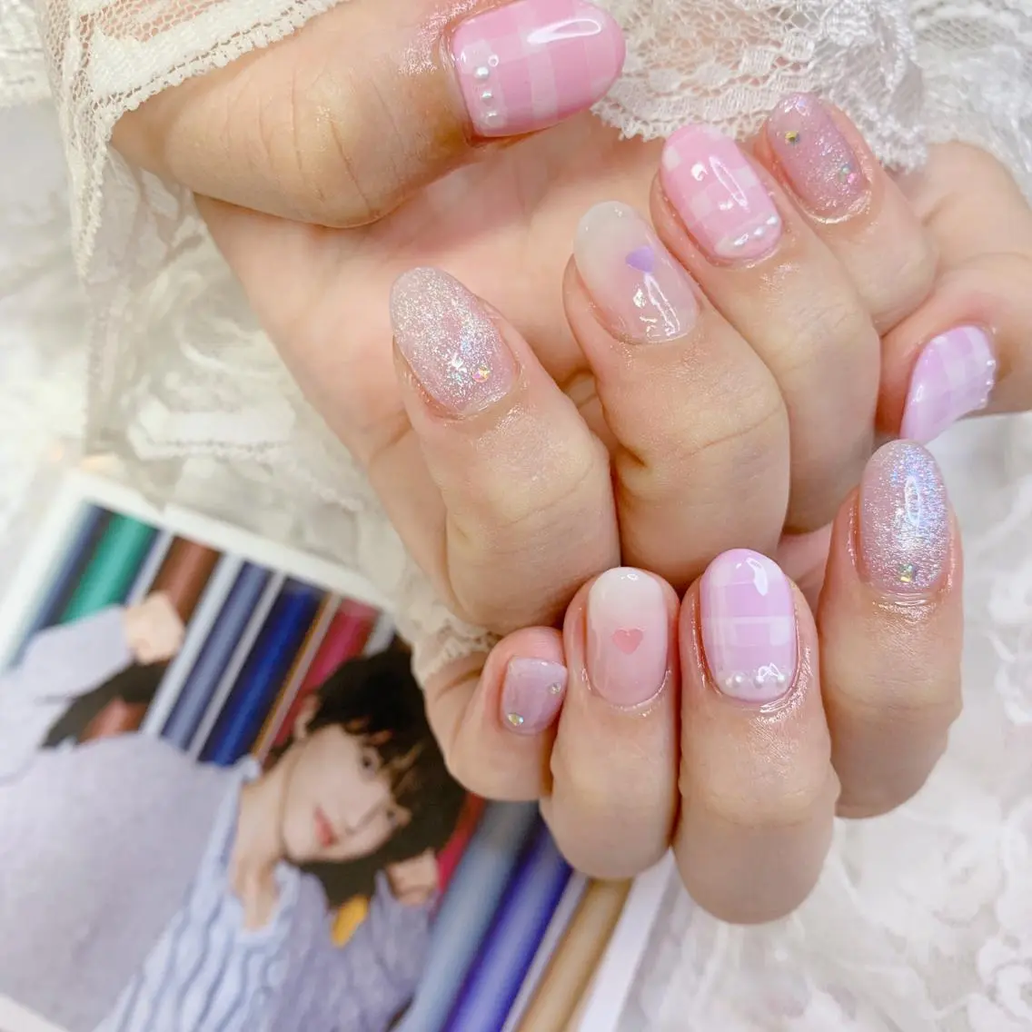 ネイル ハンドネイル La neige* yuki 🐩🌙のネイルデザイン