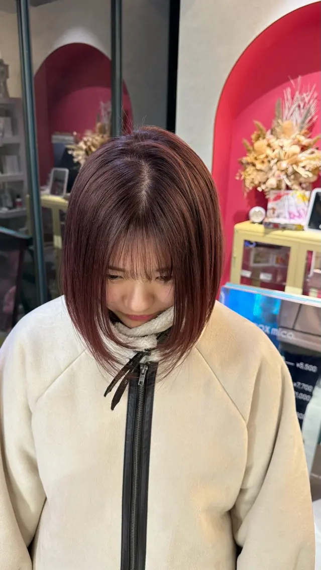 ショート カラー ヘアカラー Boxmico. / カカズ コトネのヘアスタイル