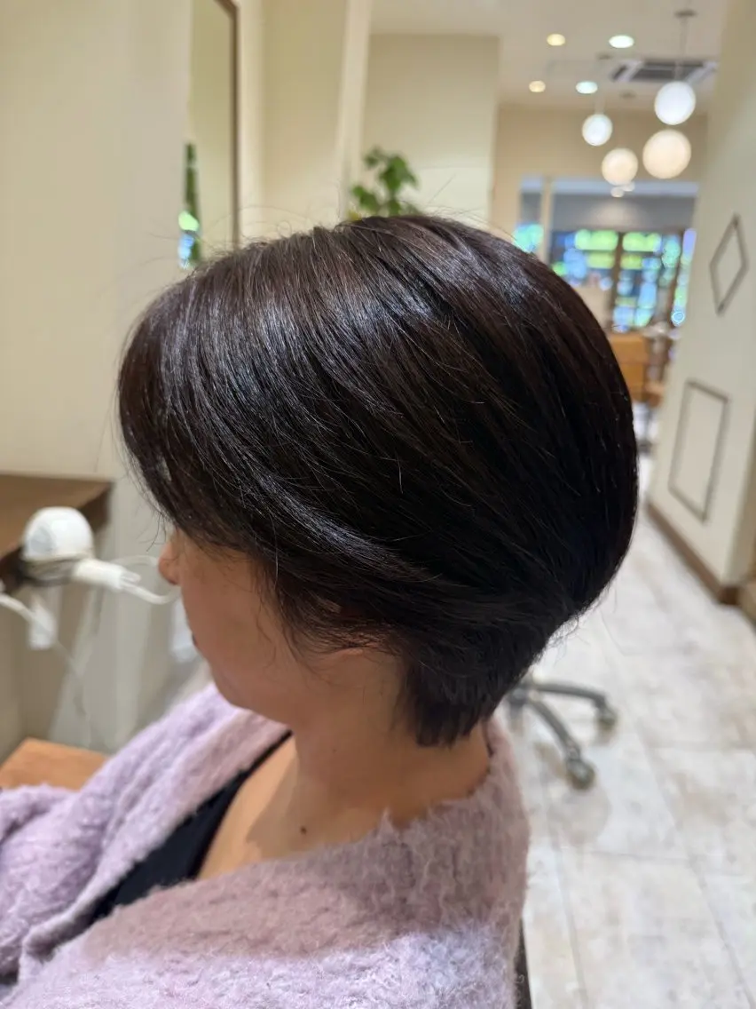 ショート カラー Blossom 大山imafujiのヘアスタイル