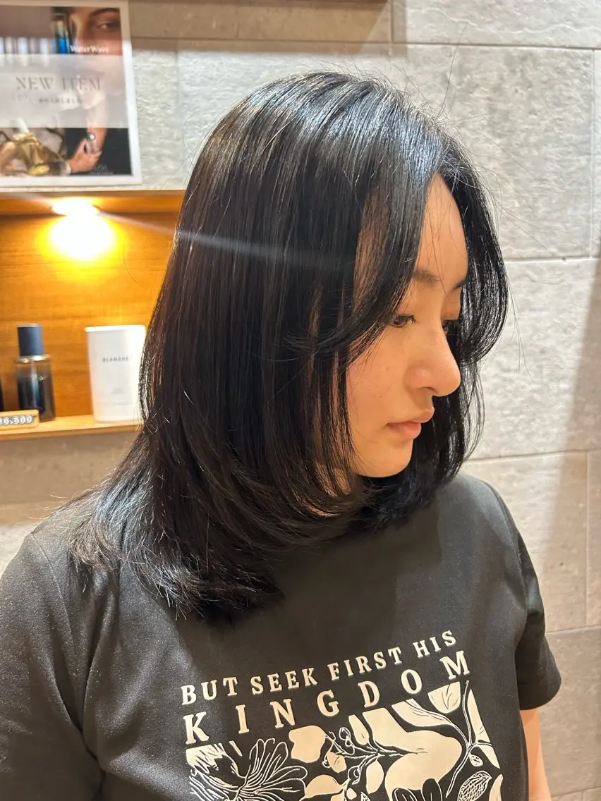 ミディアム カット ヘアカラー 💜ྀིメンズカット 無料💜ྀིリオのヘアスタイル