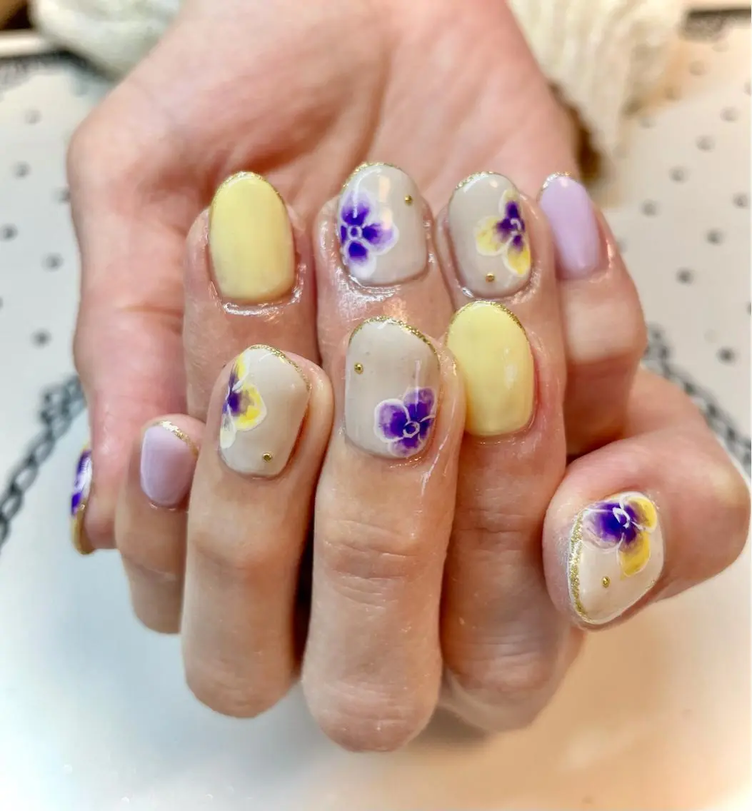 ネイル ハンドネイル nailist cocoのネイルデザイン