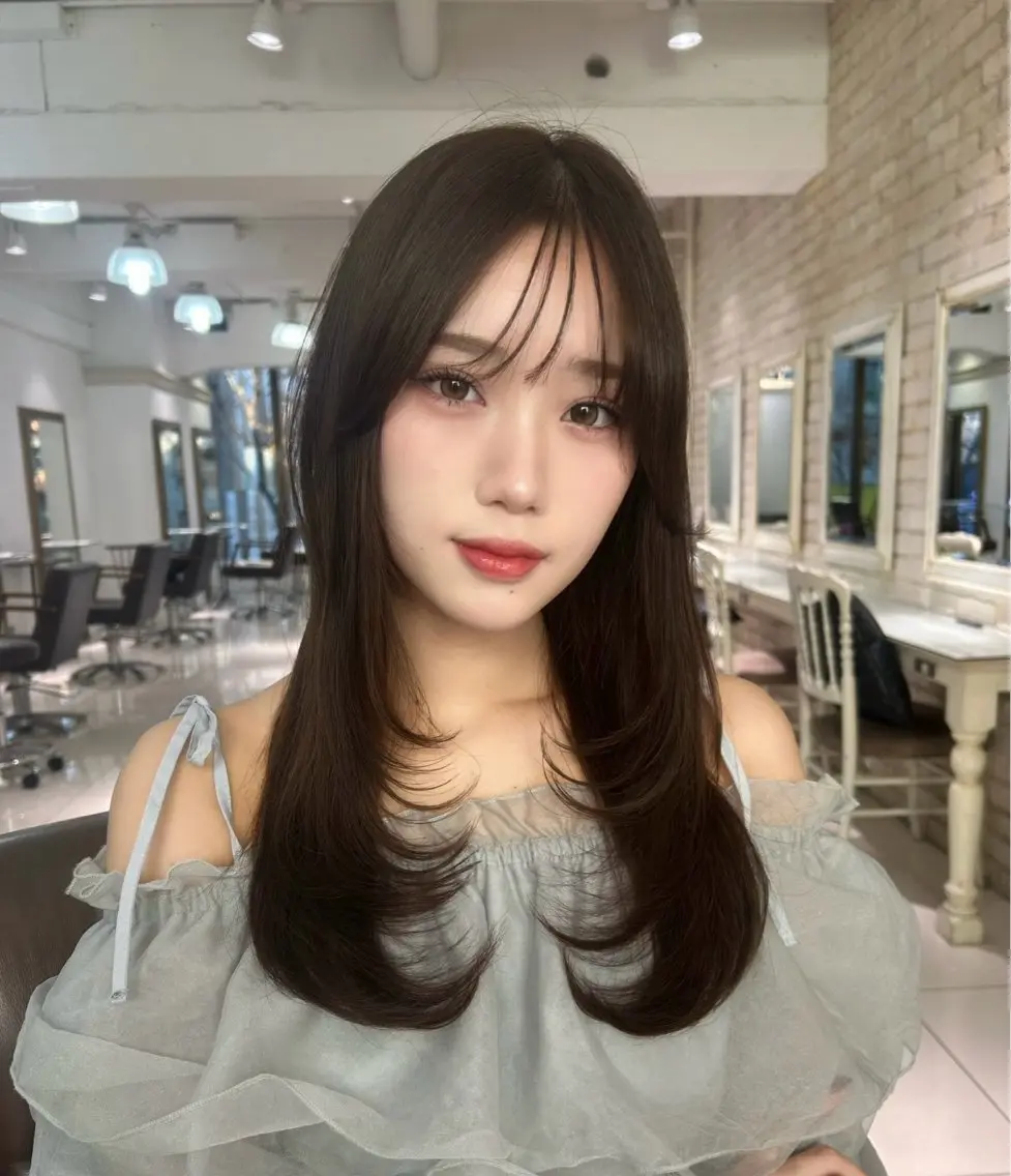 【垢抜け】韓国風レイヤーカット✂️🫧の写真