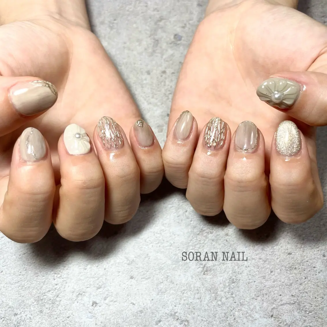 ネイル ハンドネイル soran nailのネイルデザイン