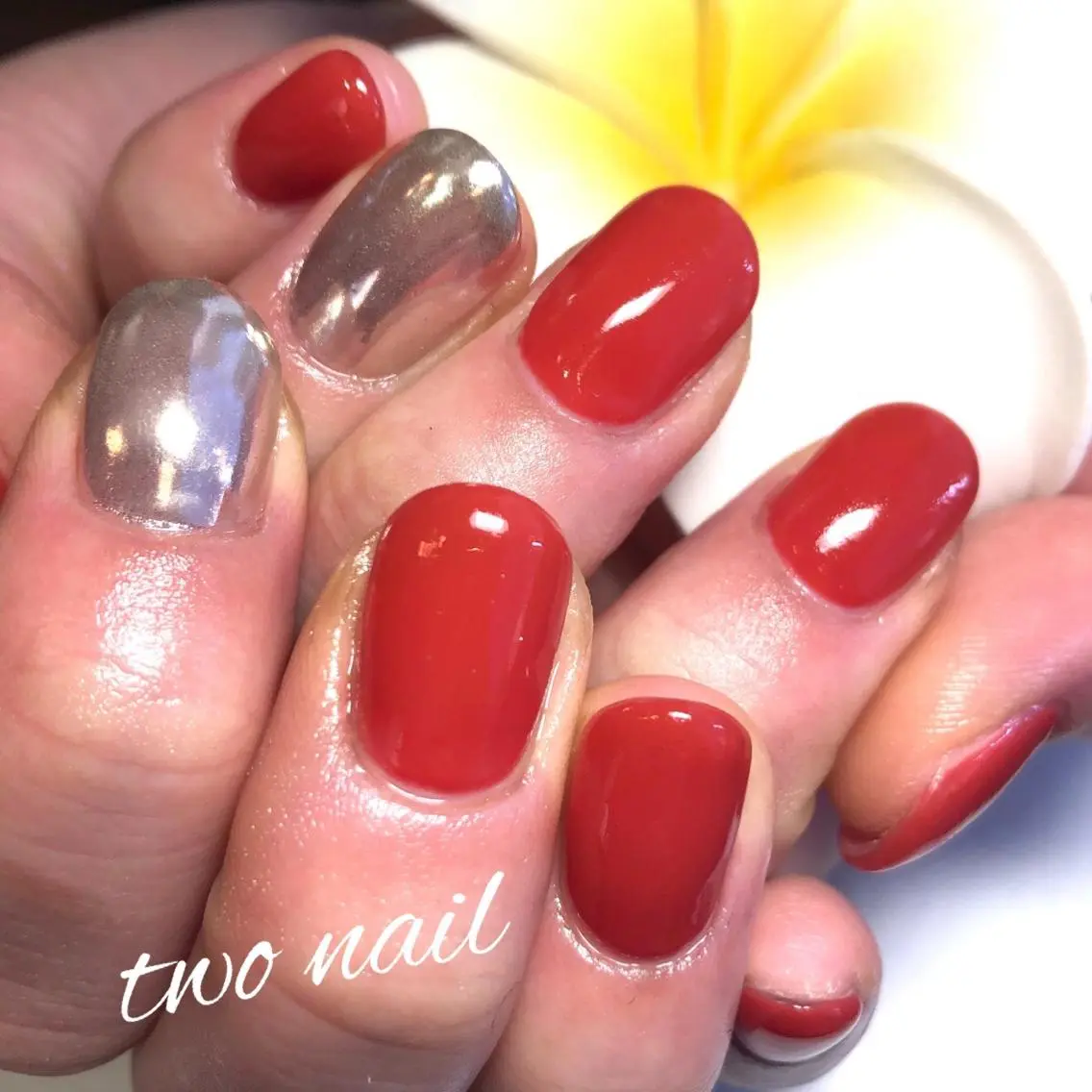 ネイル ハンドネイル two nailのネイルデザイン