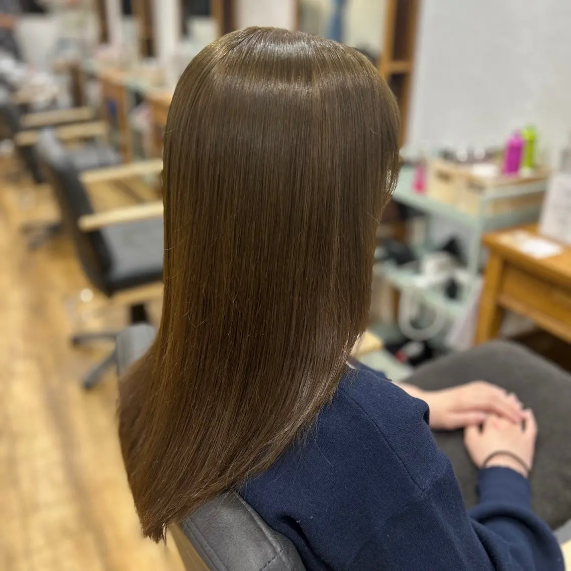 カラー ま あのヘアスタイル