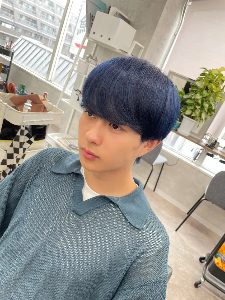 ショート カラー メンズ カット ヘアカラー limit🦄店長 髪質改善KOUHEIのヘアスタイル