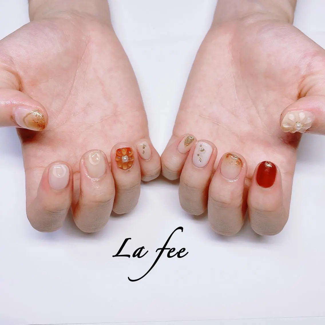 ネイル ニュアンスネイル La feeのネイルデザイン