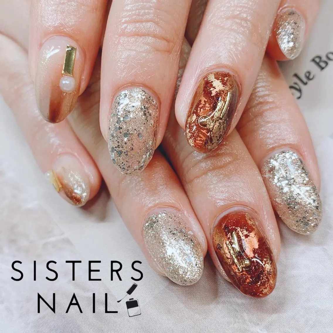 ネイル ハンドネイル ハンドケア sisters nail.fのネイルデザイン