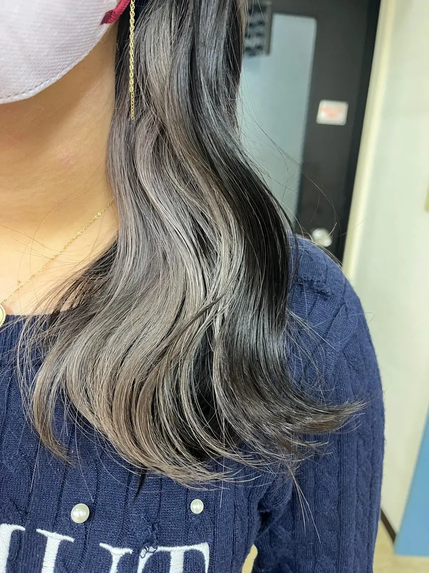 セミロング こぐれ みあんのヘアスタイル