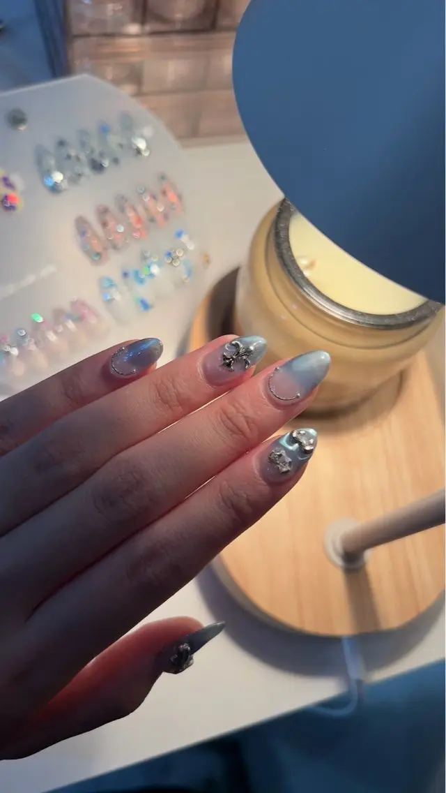 ネイル フットネイル ジェルネイル マグネットネイル ミラーネイル ワンカラーネイル Sunset Nail 柏のネイルデザイン