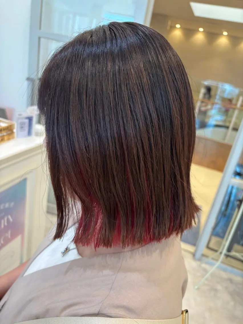 ショート カラー カット 低ダメージ特化🌱 佐野優斗のヘアスタイル
